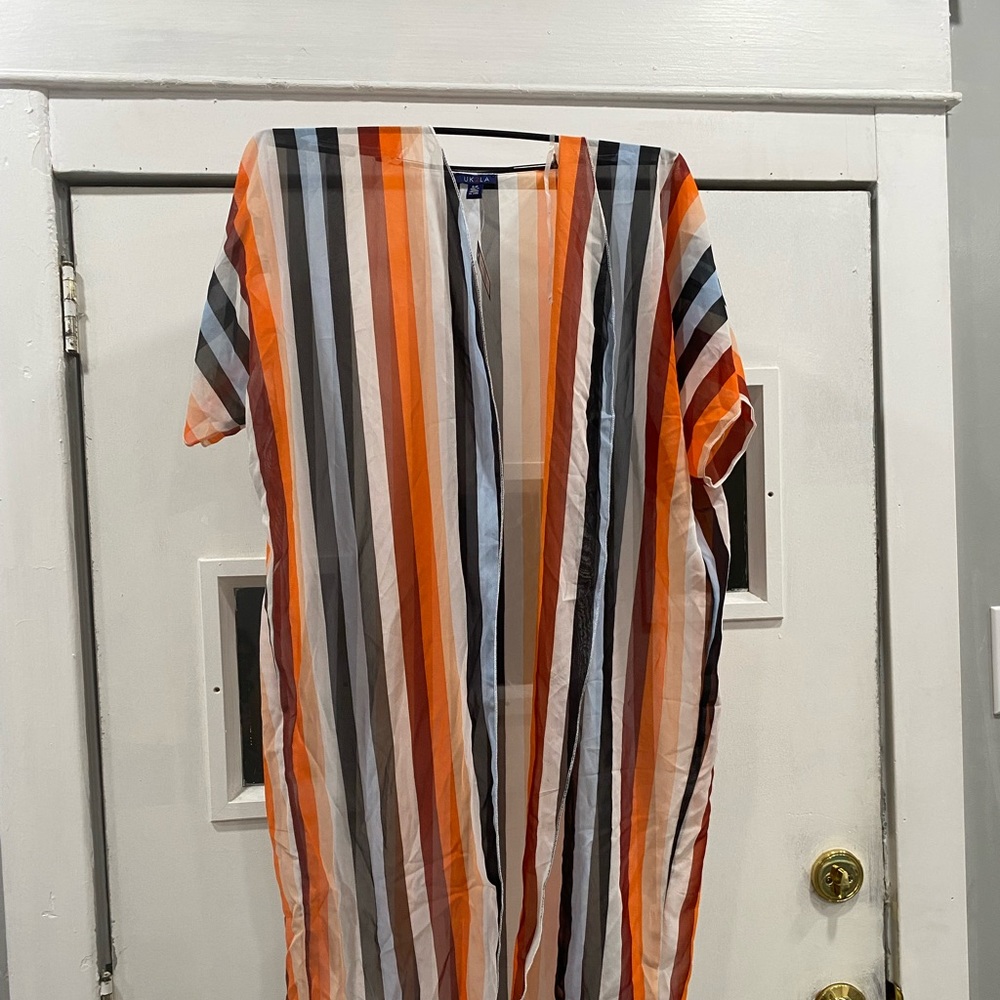 Multicolor Swimsuit Coverup